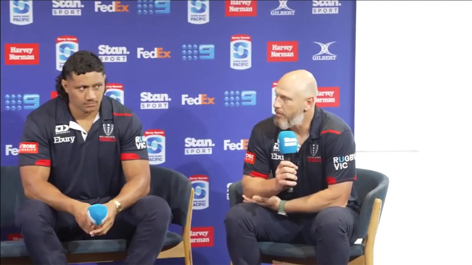 Melbourne Rebels Super Rugby Pacific launch press conference